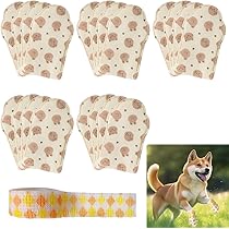 Amazon.co.jp: WICKEDPUP かるかるシューズ、32枚入 | 肉球のための犬